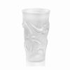 * Lalique Hirondelles, Swallows 6 Vase, Clear | Vases