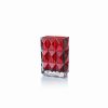 * Baccarat Crystal, Louxor 8 Vase, Red | Vases