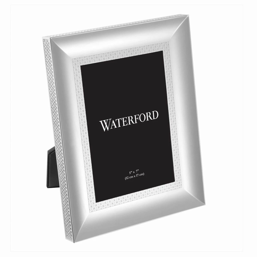 * Waterford Crystal Waterford Lismore Diamond Silver 5 7 Picture Frame | Picture Frames