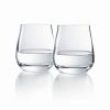 * Baccarat Crystal Chateau Baccarat, Degustation Stemless Wine Tumbler No. 2, Boxed Pair | Wine Glasses