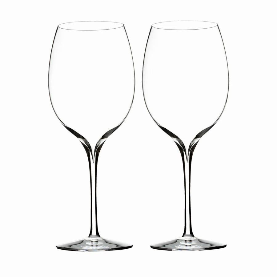 * Waterford Crystal, Elegance Pinot Grigio Crystal Wine Glasses, Pair | Wine Glasses