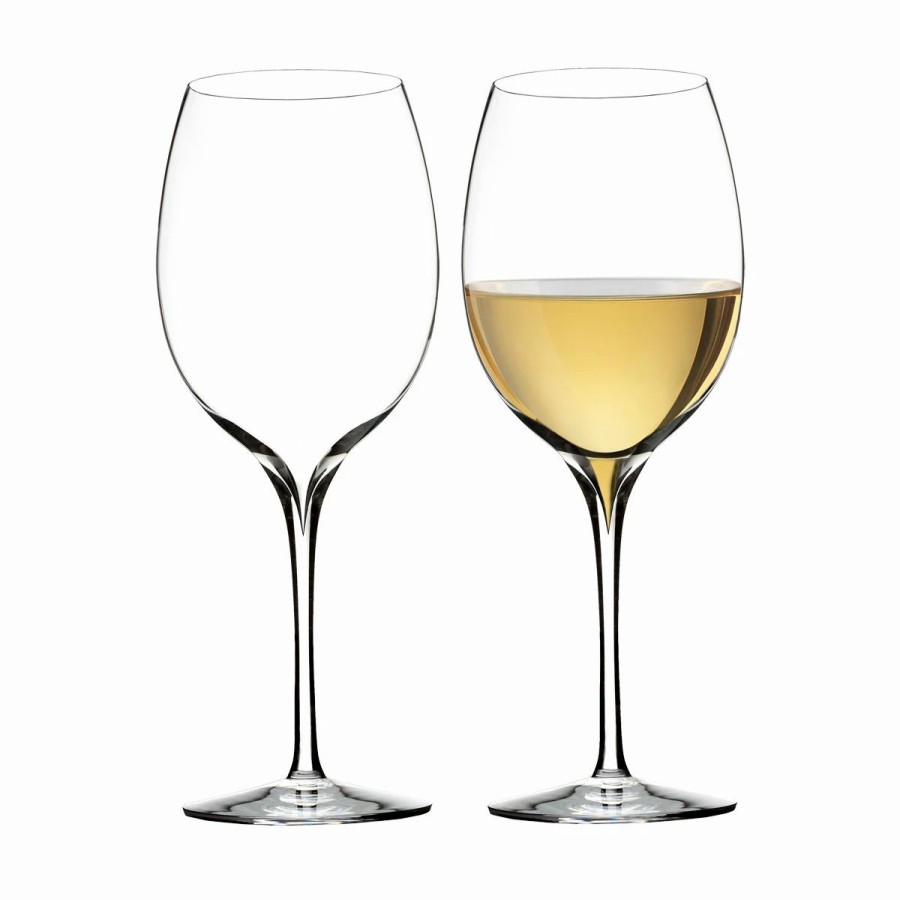 * Waterford Crystal, Elegance Pinot Grigio Crystal Wine Glasses, Pair | Wine Glasses