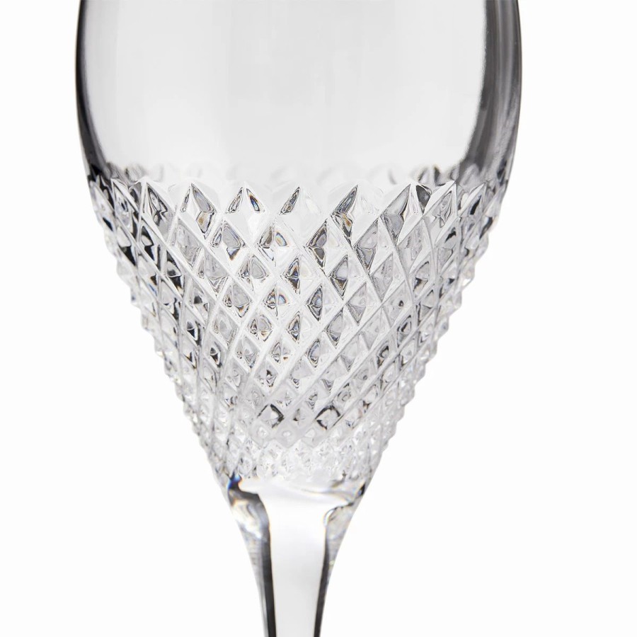 * Wedgwood China Wedgwood Vera Wang Diamond Mosaic Wine Pair | Wine Glasses