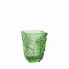 * Lalique Small Pivoines Green 5.5 Vase | Vases