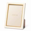 * Aerin Varda Lacquer Frame, 5 X 7 , Cream | Picture Frames