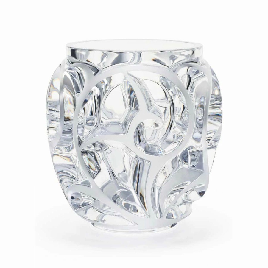 * Lalique Tourbillons 8 Vase, Clear | Vases