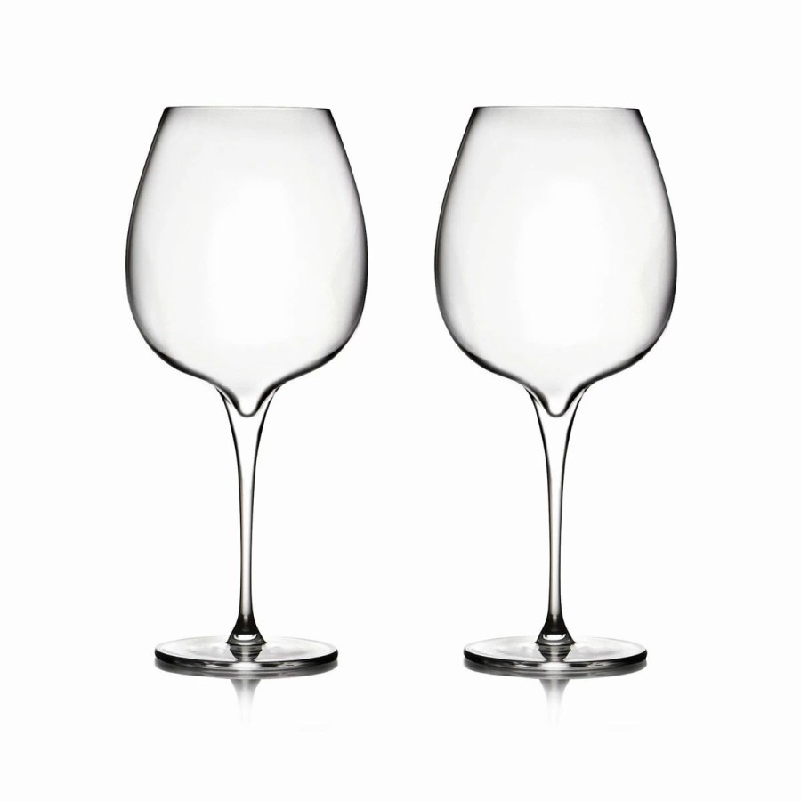 * Nambe Mills, Inc. Nambe Vie Pinot Noir Wine Glasses, Pair | Wine Glasses