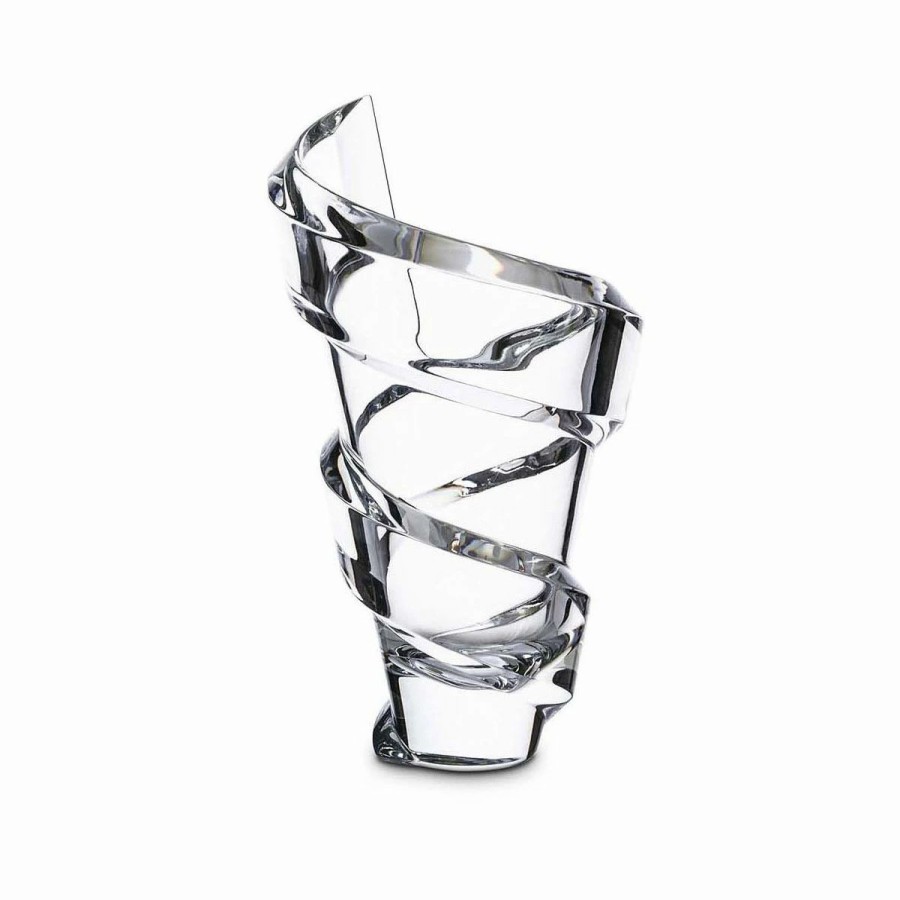 * Baccarat Crystal, Spirale 10 Crystal Vase | Vases