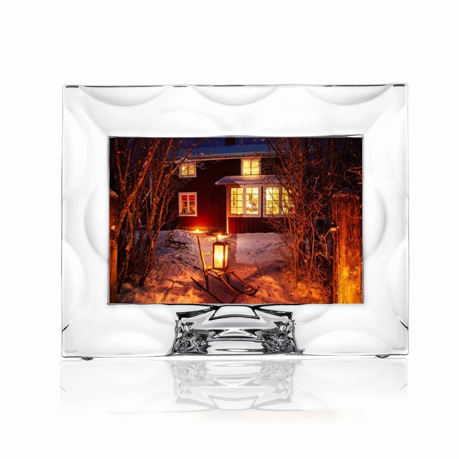 * Orrefors Kosta Boda Orrefors Crystal, Wave 4 6 Picture Frame | Picture Frames