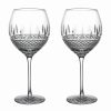 * Waterford Crystal Waterford Mastercraft Irish Lace White Wine Pair | Wine Glasses