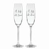 * Kate Spade New York, Lenox Charmed Life Toasting Flutes Pair | Toasting Flutes