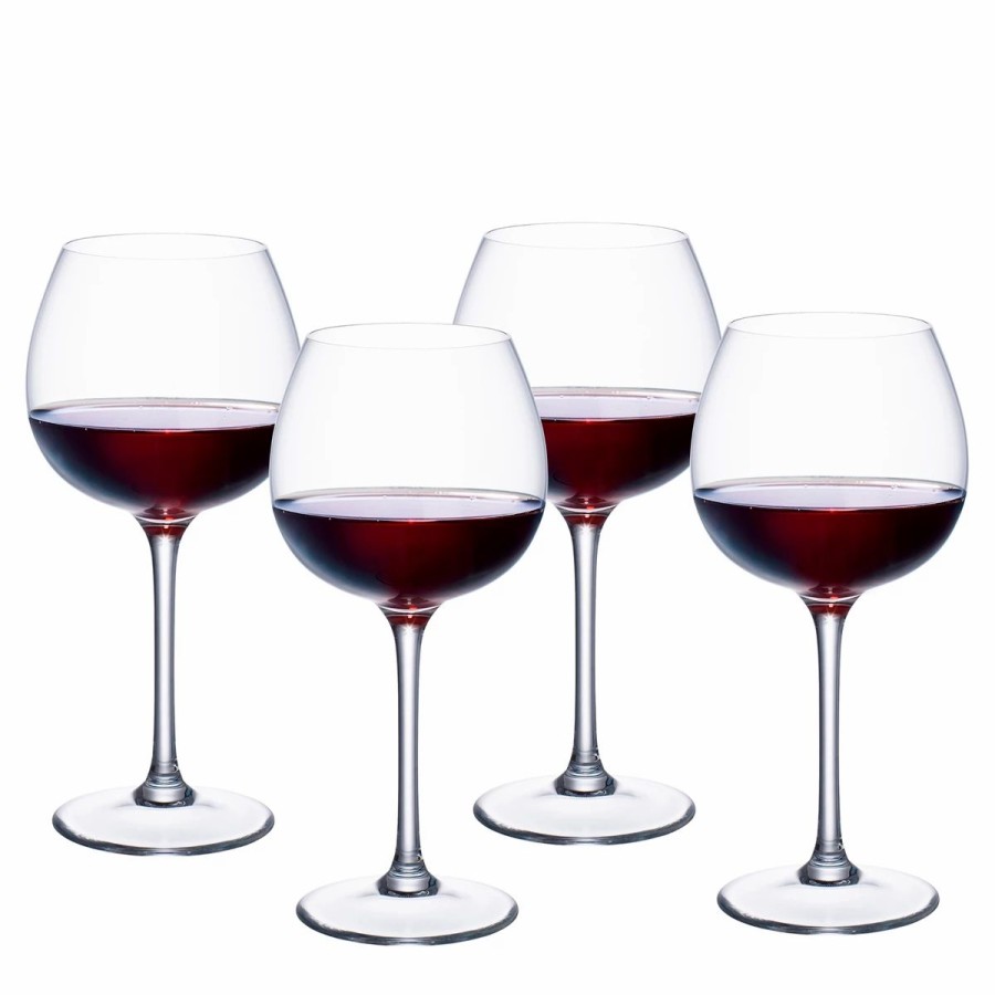 * Villeroy And Boch Purismo Wine Red Wine Full Bodied Set Of 4 | Wine Glasses