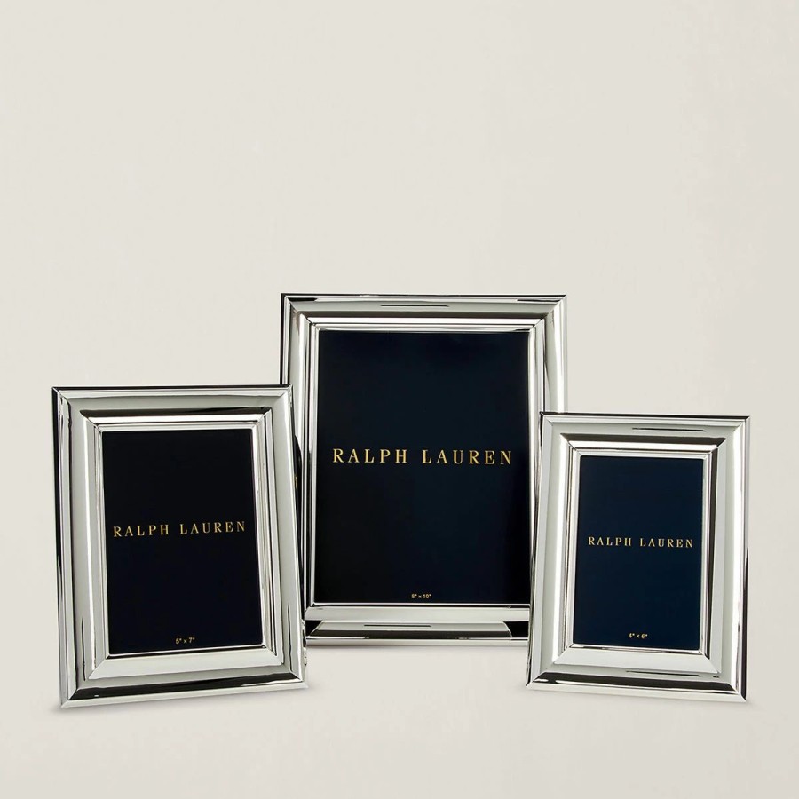 * Ralph Lauren Olivier 8 10 Frame, Silver | Picture Frames