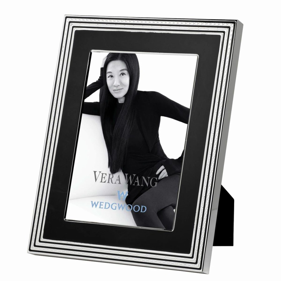 * Wedgwood China Vera Wang Wedgwood With Love Noir 8 X10 Picture Frame | Picture Frames