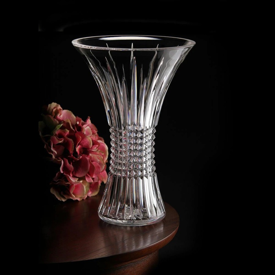 * Waterford Crystal, House Of Waterford Trilogy Lismore Diamond 12 Vase | Vases