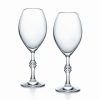 * Baccarat Crystal Baccarat Jean-Charles Boisset Passion Champagne Pair | Toasting Flutes