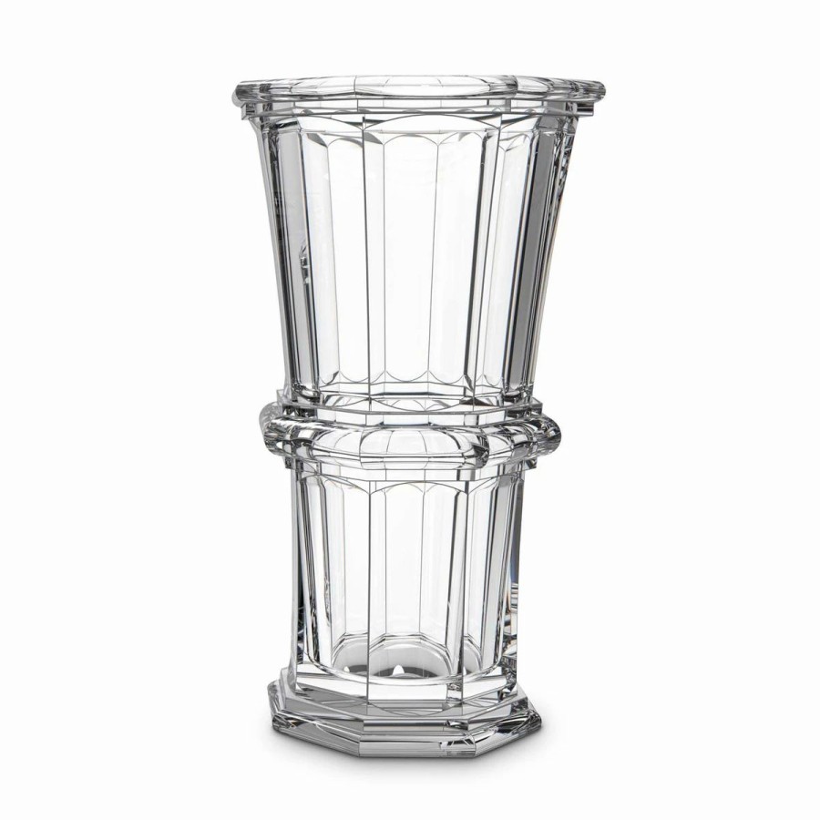 * Baccarat Crystal, Harcourt Straight 9 Vase | Vases