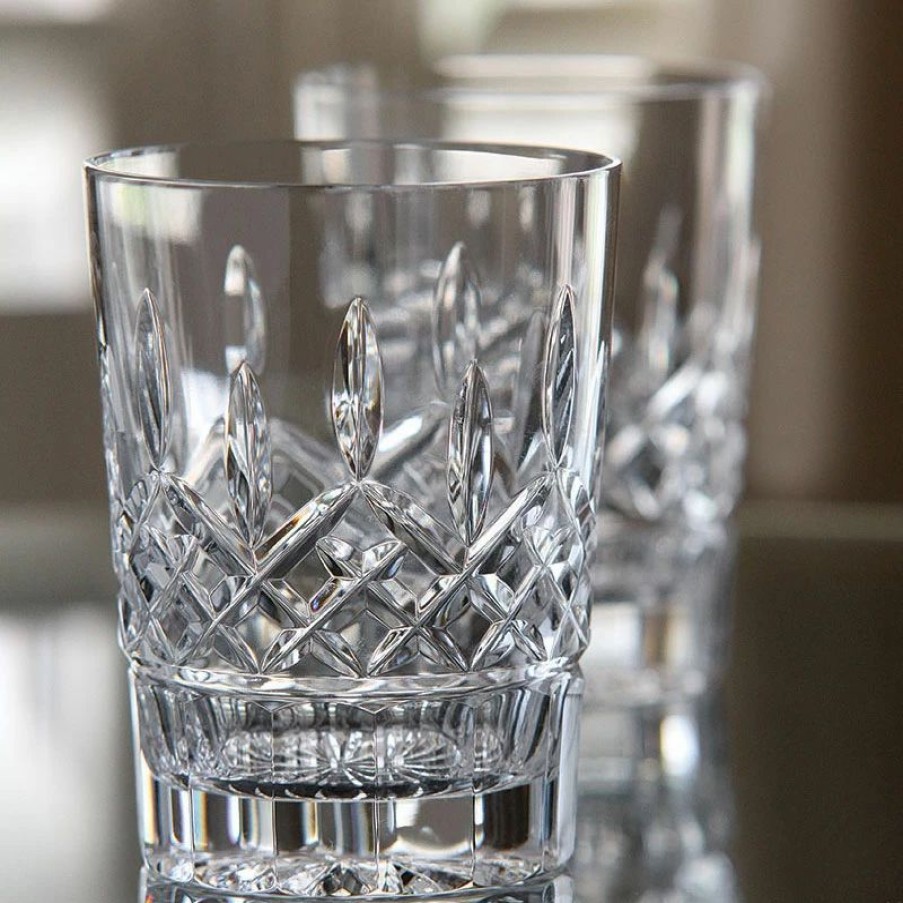 * Waterford Crystal, Lismore 12 Oz Double Old Fashion Dof Tumbler, Single | WhisClearance