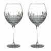 * Waterford Crystal Waterford Mastercraft Irish Lace Red Wine Pair | Wine Glasses