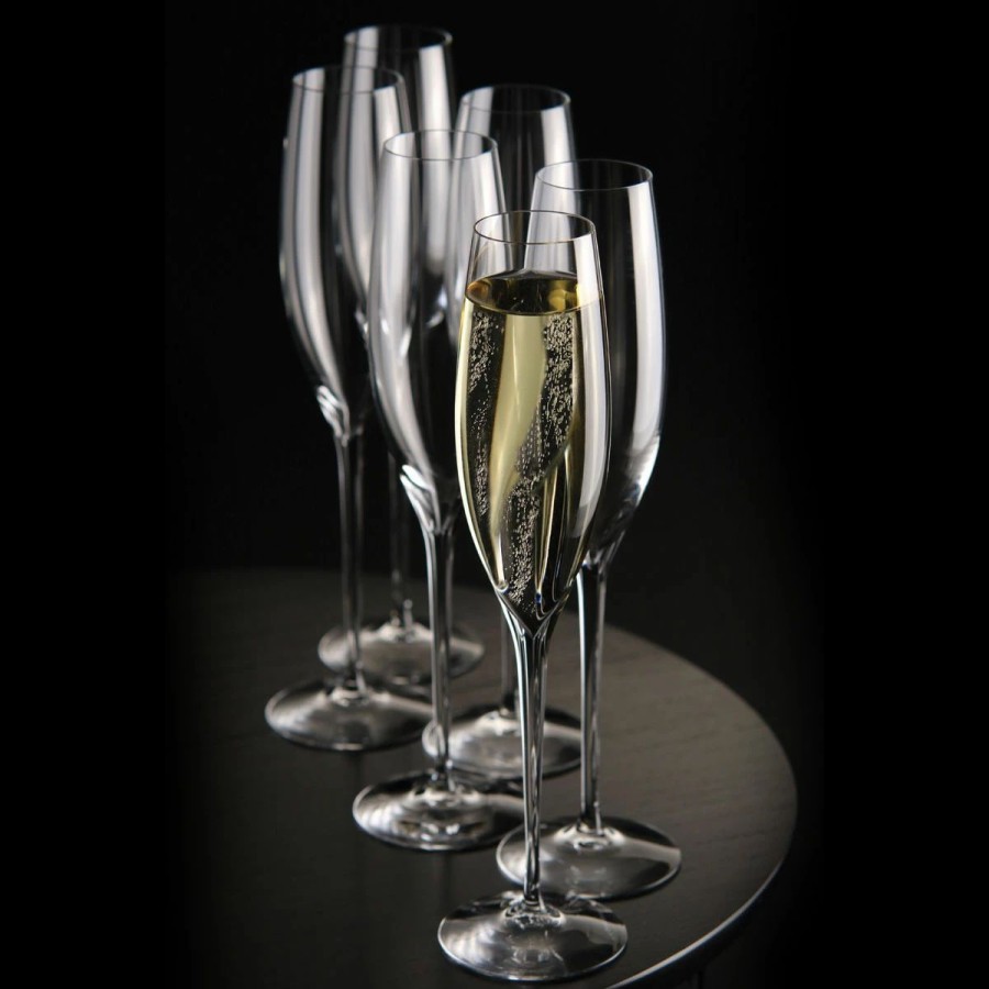 * Waterford Crystal, Elegance Classic Champagne Toasting Flutes, Set Of Six | Toasting Flutes