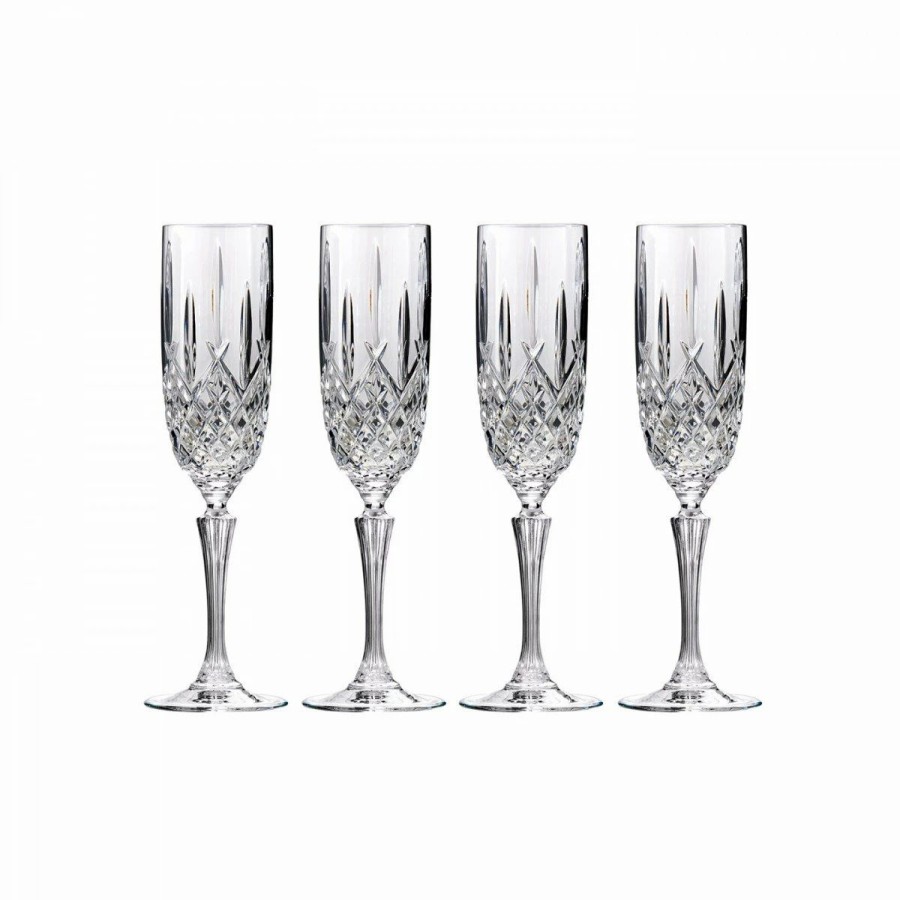 * Marquis By Waterford Markham Flutes, Set Of 4 | Toasting Flutes