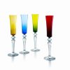 * Baccarat Crystal, Mille Nuits Flutissimo Crystal Flutes, Set Of 4 | Toasting Flutes