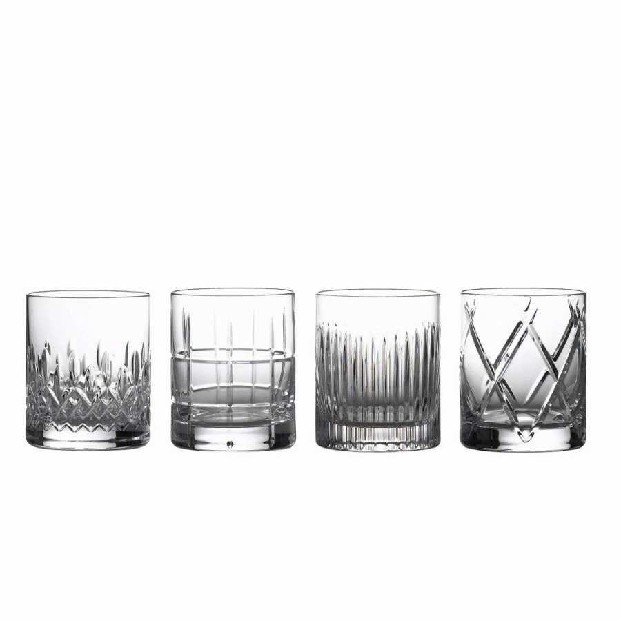 * Waterford Crystal Waterford Short Stories Dof Set Of Four, Aras, Cluin, Lismore And Olann | WhisHot