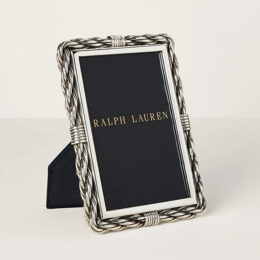 * Ralph Lauren Macomber 5 7 Frame, Silver | Picture Frames