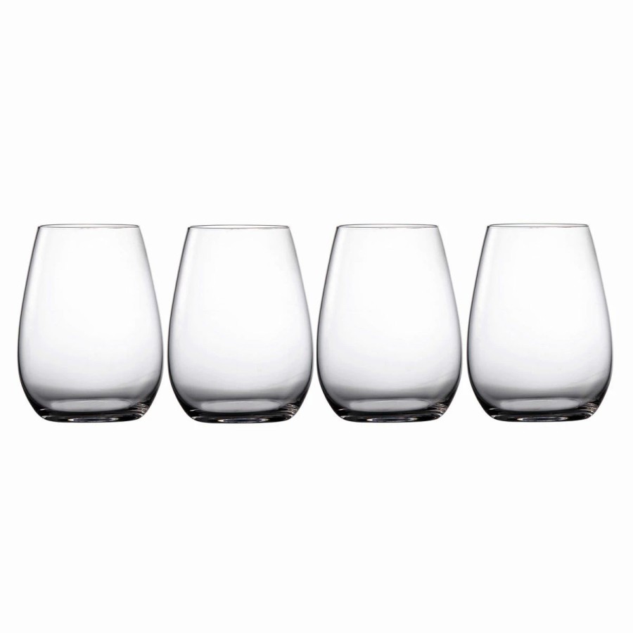 * Marquis By Waterford Moments Stemless Wine, Set Of Four | Wine Glasses