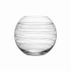 * Orrefors Kosta Boda Orrefors Crystal, 8.07 Graphic Round Vase | Vases