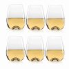 * Lenox Tuscany Classics All Purpose Stemless Wine Glasses, Set Of Six | Wine Glasses