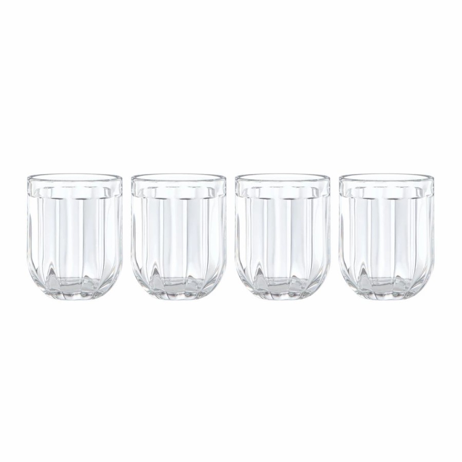 * Kate Spade New York, Lenox Park Circle Clear Dof Set Of Four | WhisHot