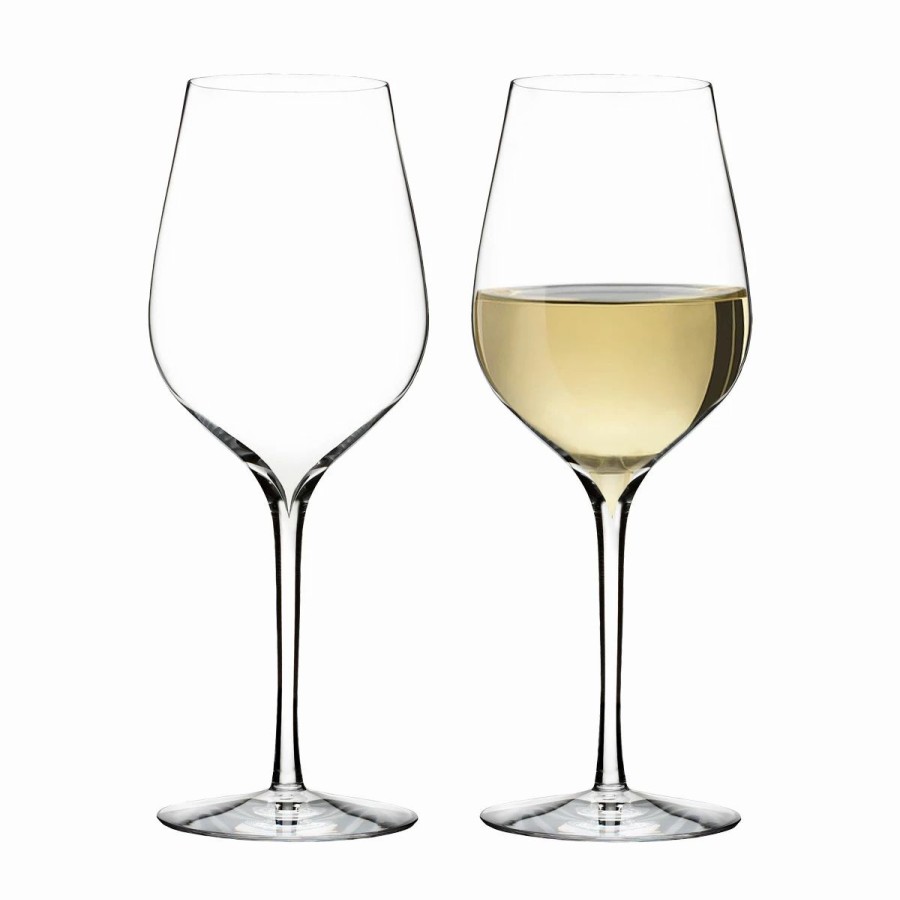 * Waterford Crystal, Elegance Sauvignon Blanc Crystal Wine Glasses, Pair | Wine Glasses