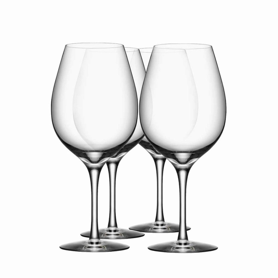 * Orrefors Kosta Boda Orrefors More Wine Xl Glasses, Set Of Four | Wine Glasses