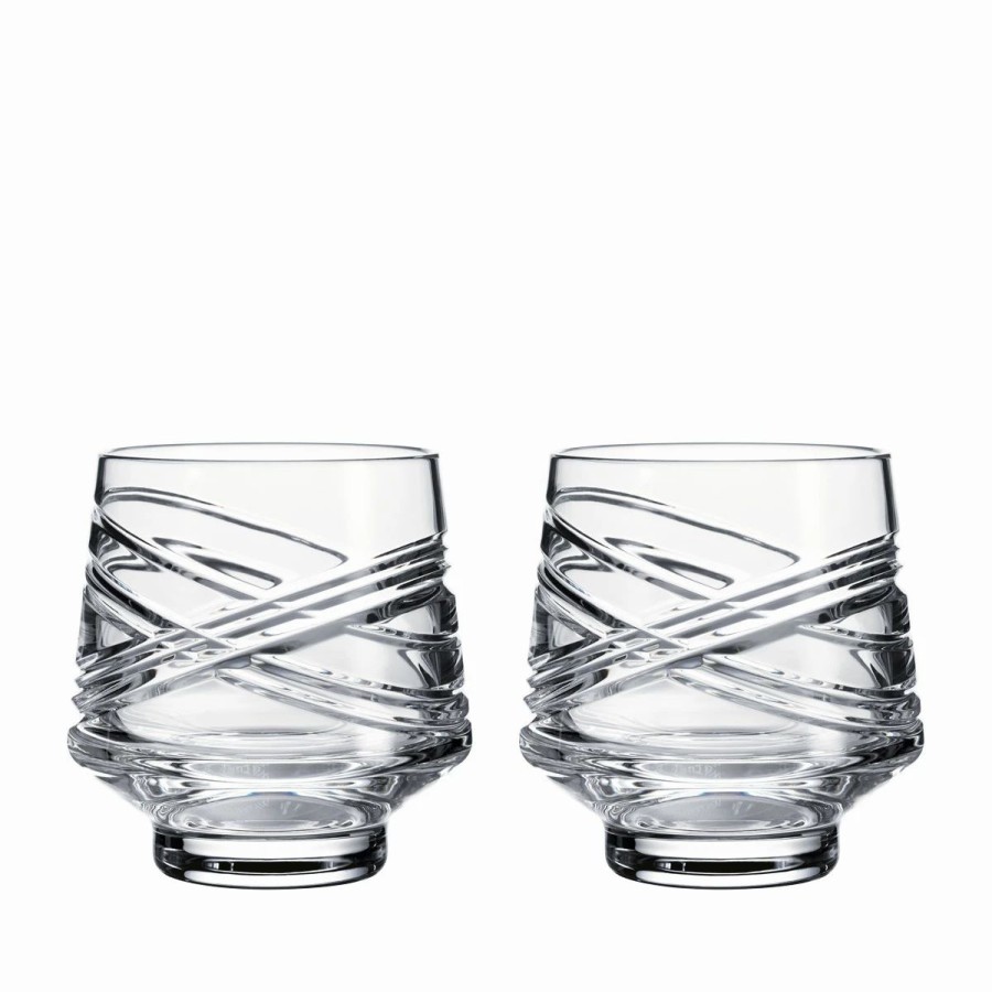 * Waterford Crystal Waterford Aran 9.5Oz. Whiskey Tumblers, Pair | WhisNew