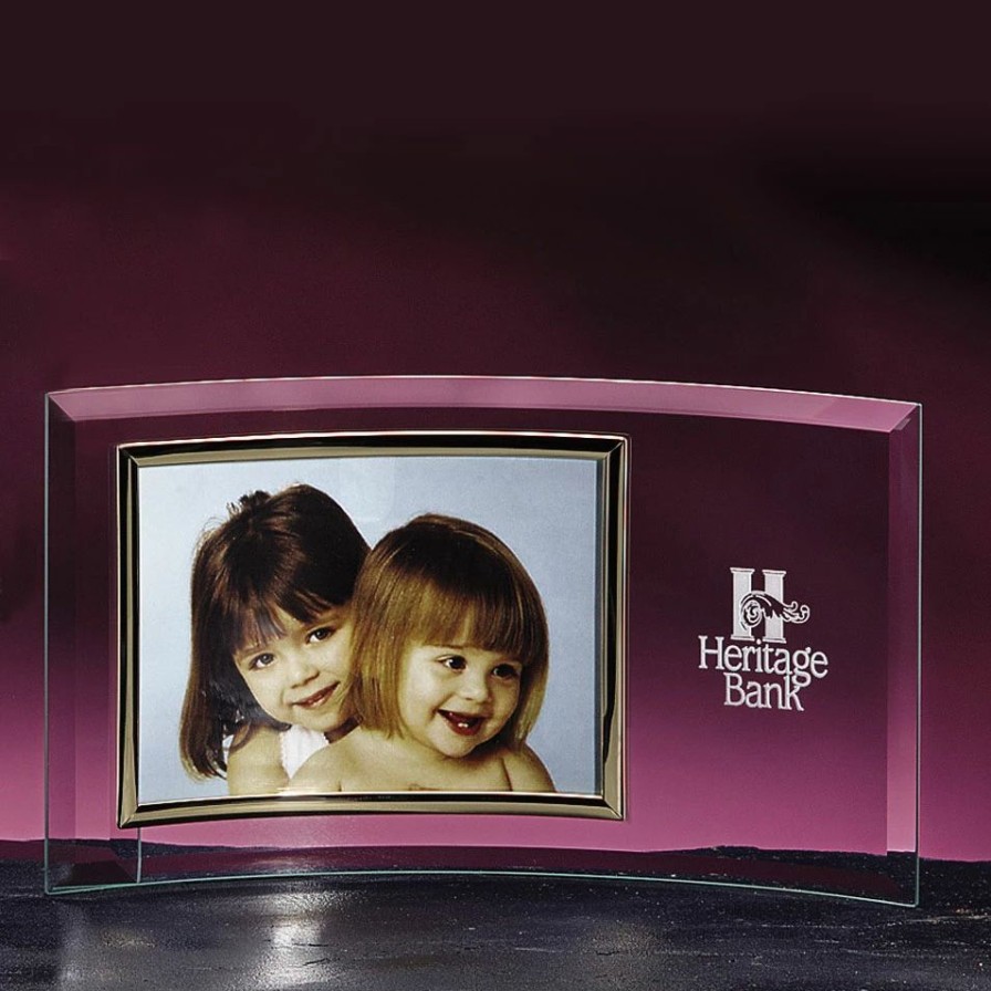 * Crystal Blanc, Personalize! 4 6 Horizontal Picture Frame | Picture Frames