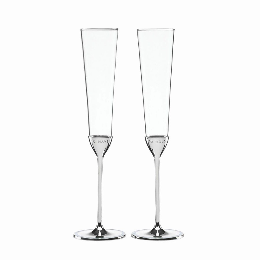 * Kate Spade New York, Lenox Take The Cake Toasting Flute, Pair | Toasting Flutes