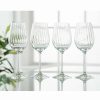 * Belleek Pottery Ltd Galway Erne Wine, Set Of 4 | Wine Glasses