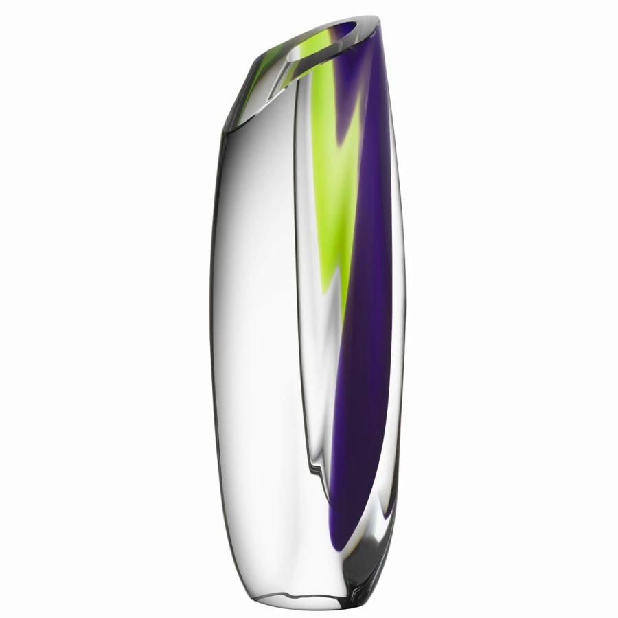 * Orrefors Kosta Boda Kosta Boda 14 Saraband Vase Purple, Green | Vases