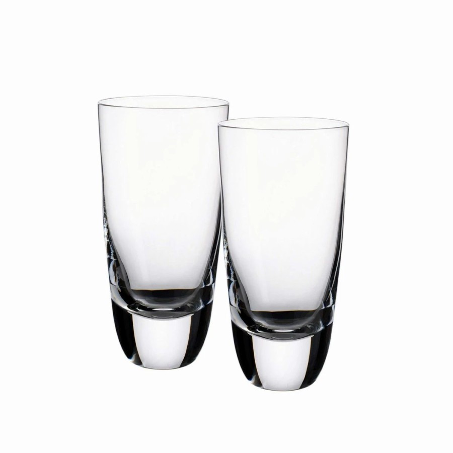 * Villeroy And Boch American Bar Straight Bourbon Highball Tumbler Glasses, Pair | WhisNew