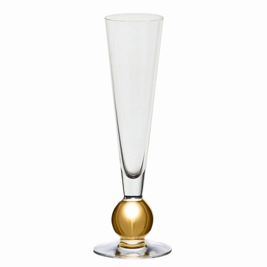 * Orrefors Kosta Boda Orrefors Crystal Nobel Champagne, Single | Toasting Flutes