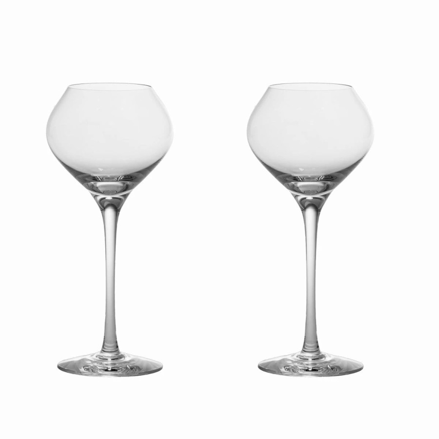 * Orrefors Kosta Boda Orrefors Difference Sweet Wine, Pair | Wine Glasses