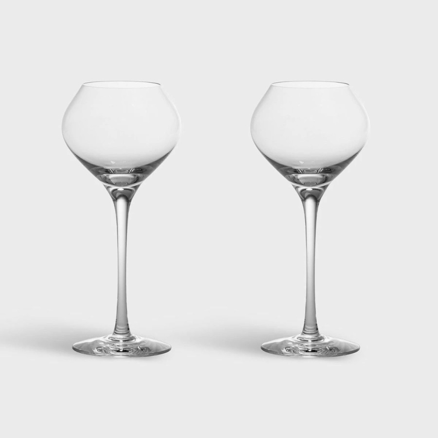 * Orrefors Kosta Boda Orrefors Difference Sweet Wine, Pair | Wine Glasses