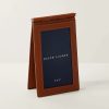 * Ralph Lauren Toledo Travel Frame, Saddle | Picture Frames