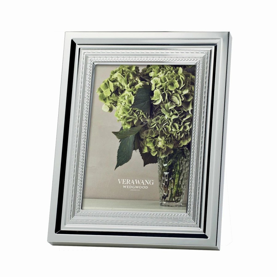 * Wedgwood China Vera Wang Wedgwood With Love Silver 4 6 Picture Frame | Picture Frames