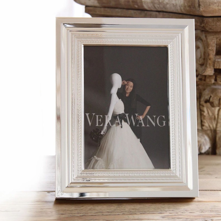 * Wedgwood China Vera Wang Wedgwood With Love Silver 4 6 Picture Frame | Picture Frames