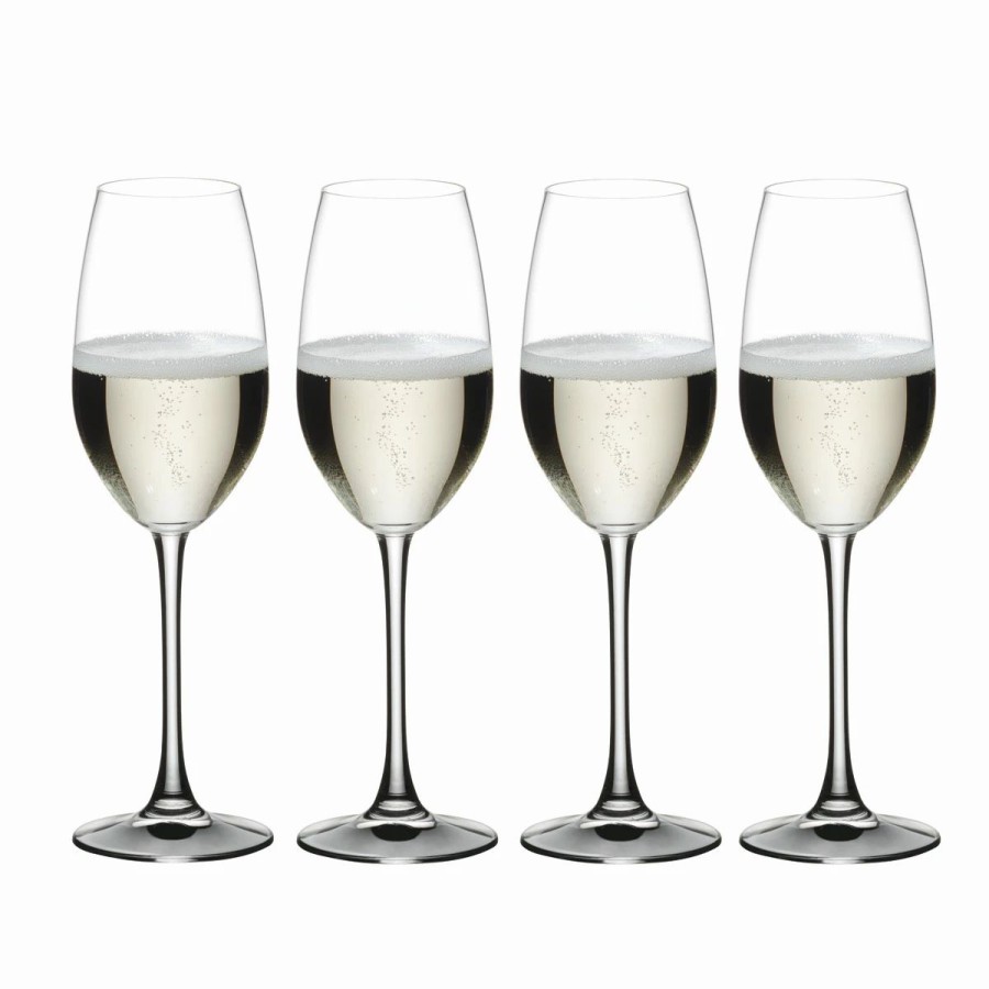 * Nachtmann Portmeirion Usa Nachtmann Vivino Champagne Glass Glasses Set Of 4 | Toasting Flutes