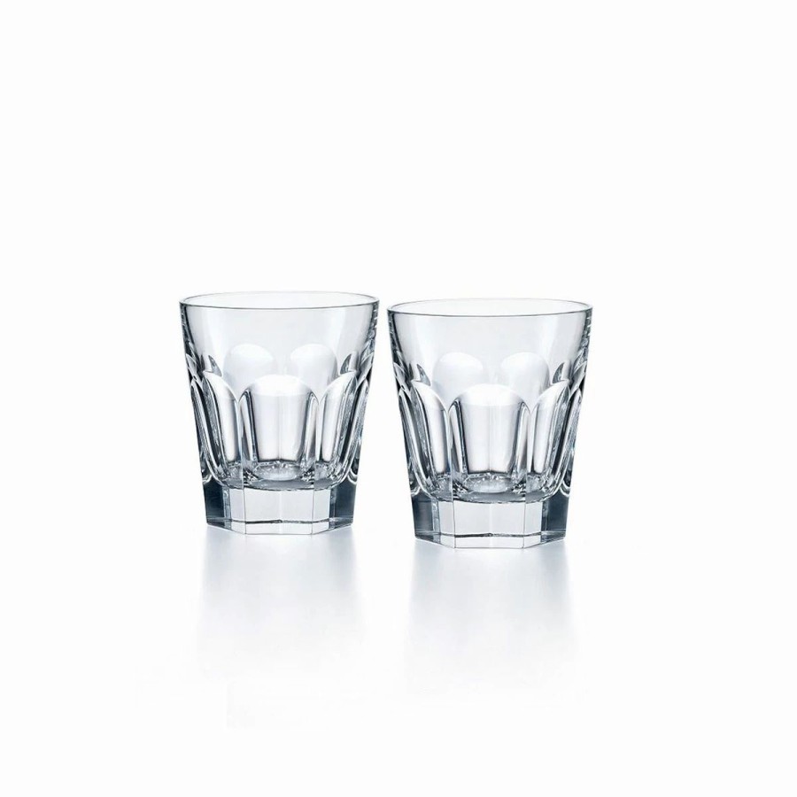 * Baccarat Crystal, Harcourt 1841 Crystal Old Fashioned Tumbler, Pair | WhisHot