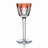 * Baccarat Crystal Baccarat Harcourt Rhine Wine Glass, Single, Orange | Wine Glasses