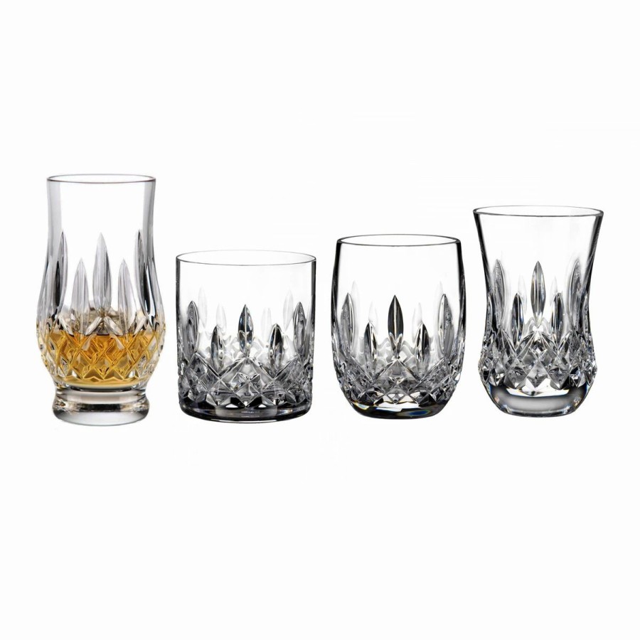 * Waterford Crystal Lismore Whiskey Tumblers Mixed Set Of Four | WhisClearance